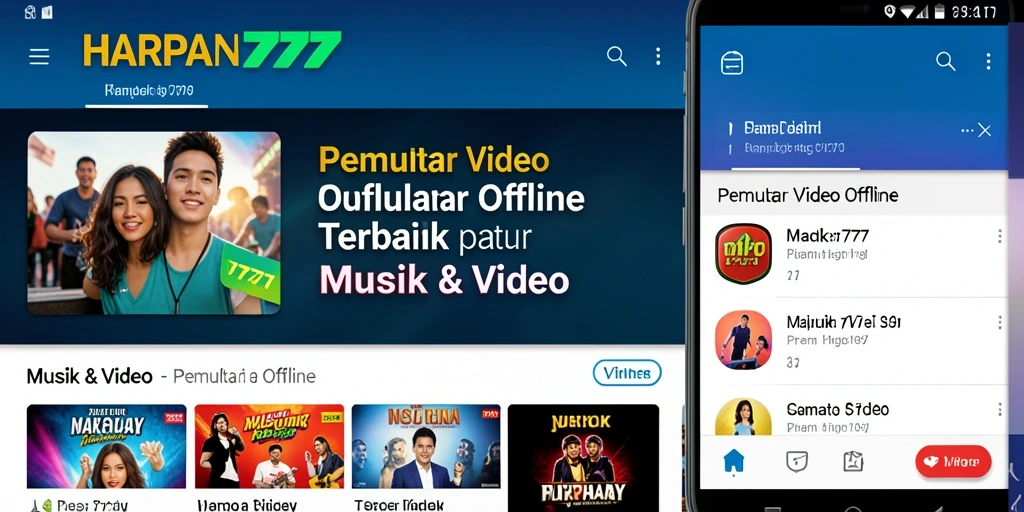 Tampilan antarmuka sederhana dan mudah digunakan dari HARAPAN777.